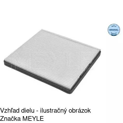 Kabínový filter s uhlíkom POLCAR S11-1065 - obr. 4