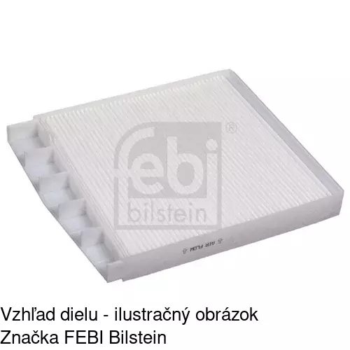 Kabínový filter s uhlíkom POLCAR S11-1089 - obr. 3