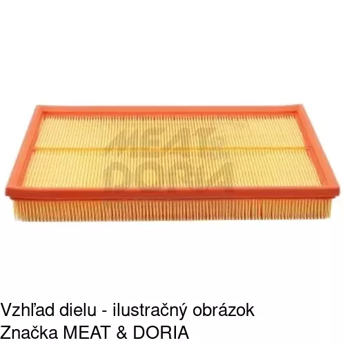 Vzduchový filter POLCAR S11-4027 - obr. 1