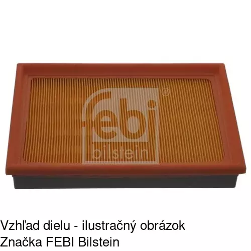 Vzduchový filter POLCAR S11-4073 - obr. 1