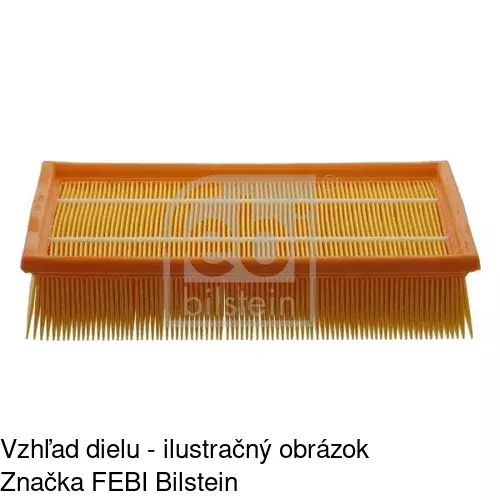 Vzduchový filter POLCAR S11-4095 - obr. 2