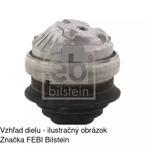 Silentblok motora POLCAR S2250033 - obr. 4