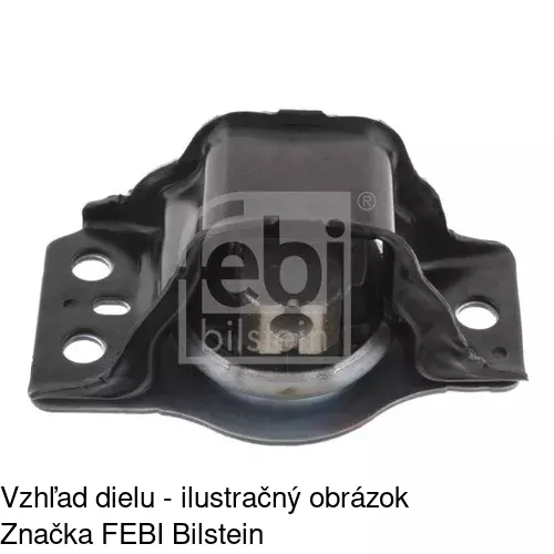 Silentblok motora POLCAR S2260031 - obr. 1