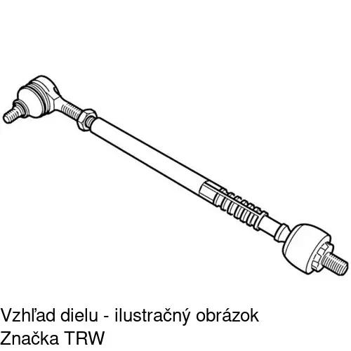 Tyč riadenia POLCAR S6023017 - obr. 5