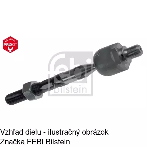 Tyč riadenia POLCAR S6040037