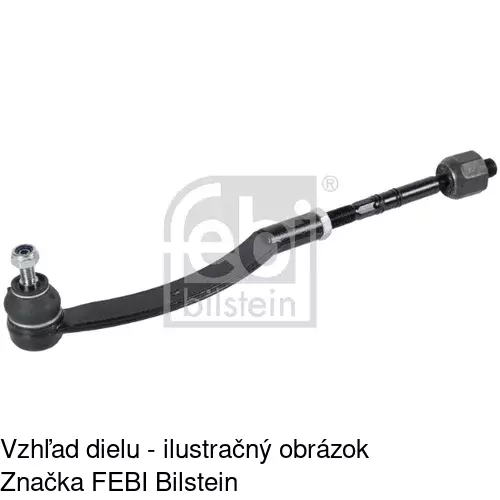 Tyč riadenia POLCAR S6051005 - obr. 2