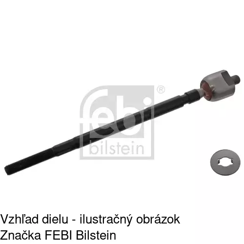 Tyč riadenia POLCAR S6081034