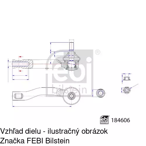 Čap riadenia POLCAR S6081036 - obr. 1