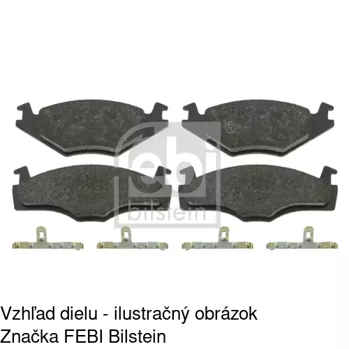 Brzdové dosky POLCAR S70-0015 - obr. 5