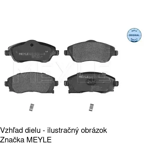 Brzdové dosky POLCAR S70-0031 - obr. 4