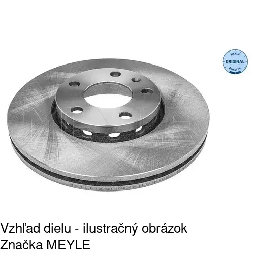 Brzdové dosky POLCAR S70-0135 - obr. 4