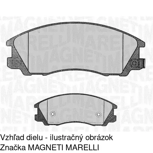 Brzdové dosky POLCAR S70-0267 - obr. 5