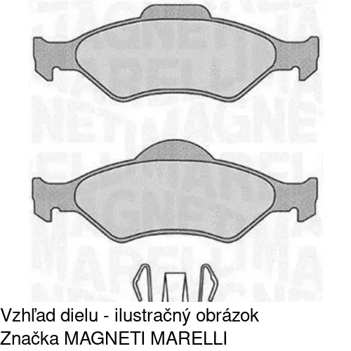 Brzdové dosky POLCAR S70-0291 - obr. 4