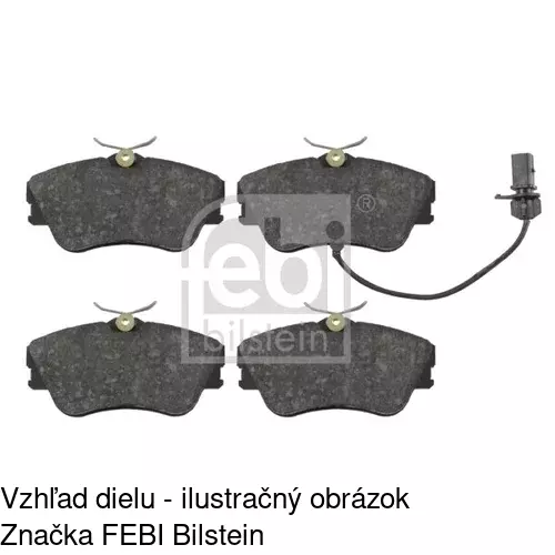 Brzdové dosky POLCAR S70-0411 - obr. 4