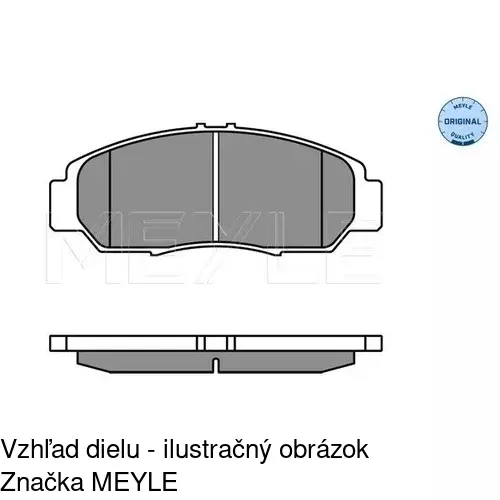 Brzdové dosky POLCAR S70-0483 - obr. 4