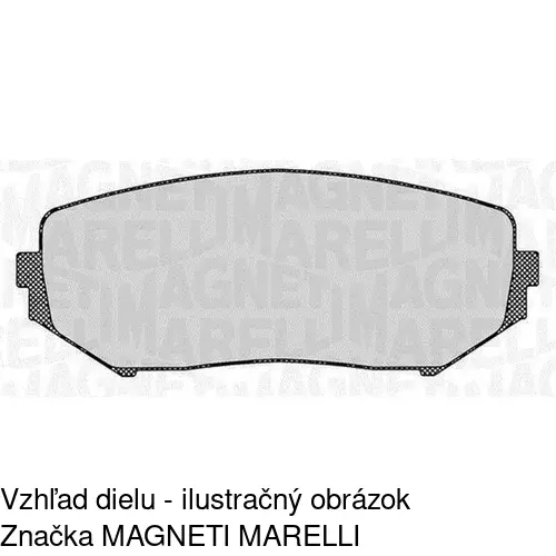 Brzdové dosky POLCAR S70-0531 - obr. 5