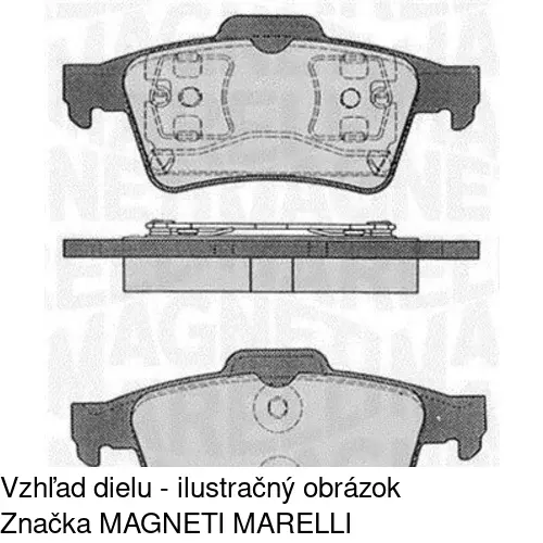 Brzdové dosky POLCAR S70-1093 - obr. 2