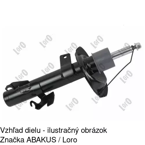 Brzdové dosky POLCAR S70-1107 - obr. 1