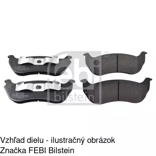 Brzdové dosky POLCAR S70-1192 - obr. 5