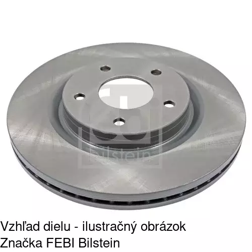 Brzdový kotúč POLCAR S71-0244 - obr. 1