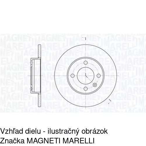 Brzdový kotúč POLCAR S71-2029 - obr. 3