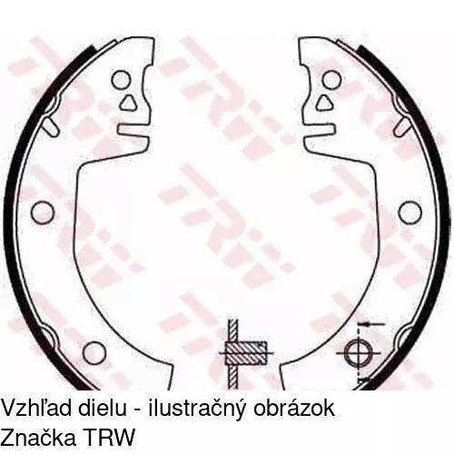 Brzdové čeľuste POLCAR S72-1001 - obr. 5