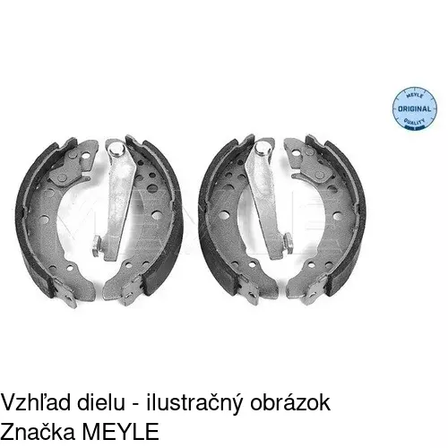 Brzdové čeľuste POLCAR S72-1002 - obr. 4