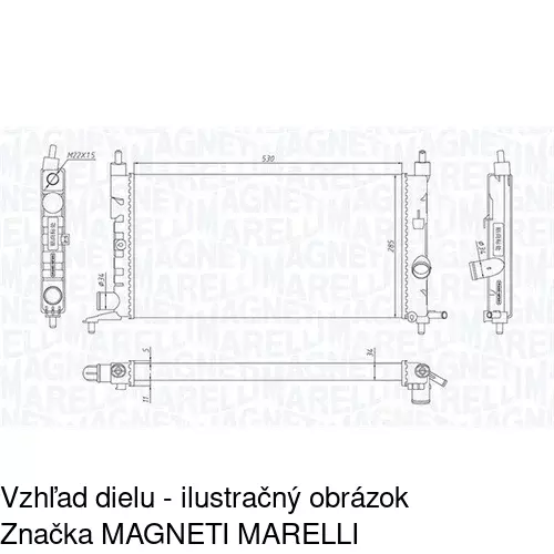 Brzdové čeľuste POLCAR S72-1004 - obr. 4