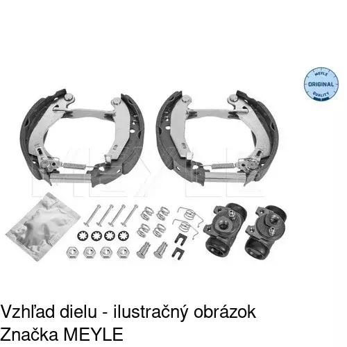 Brzdové čeľuste POLCAR S72-1052 - obr. 4