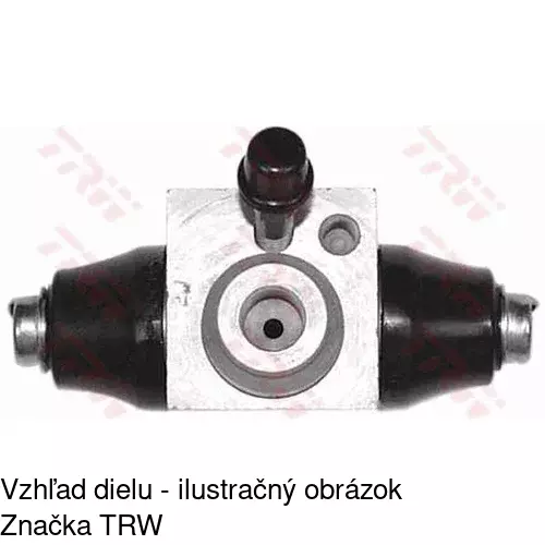 Brzdový valček POLCAR S74-0024 - obr. 4