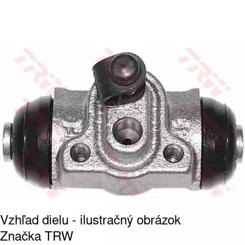 Brzdový valček POLCAR S74-0031 - obr. 1