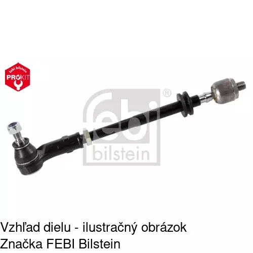 Tyč riadenia POLCAR V-722706 - obr. 3