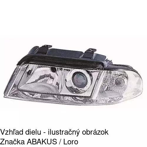 Hlavný reflektor POLCAR 1325092E - obr. 2