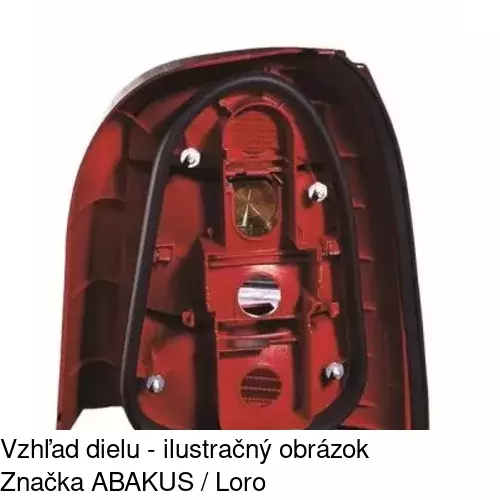 Zadné svetlo 1325882E /POLCAR/ - obr. 4