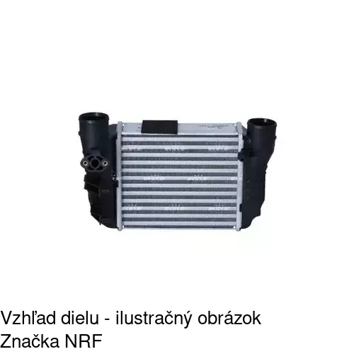 Chladiče vzduchu (Intercoolery) POLCAR 1325J8-1 - obr. 1