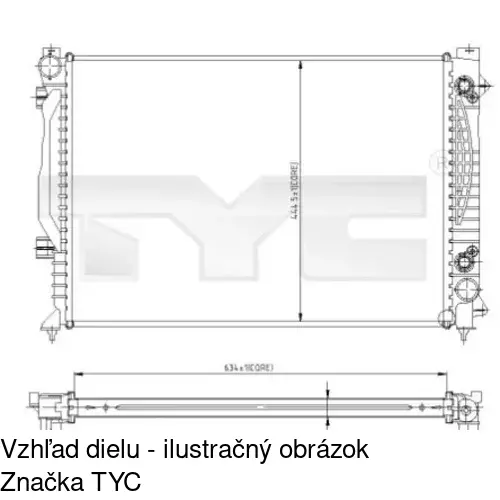 Chladiče vody POLCAR 132708-2 - obr. 5