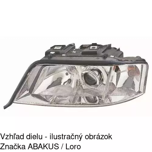 Hlavný reflektor POLCAR 132709-H - obr. 4