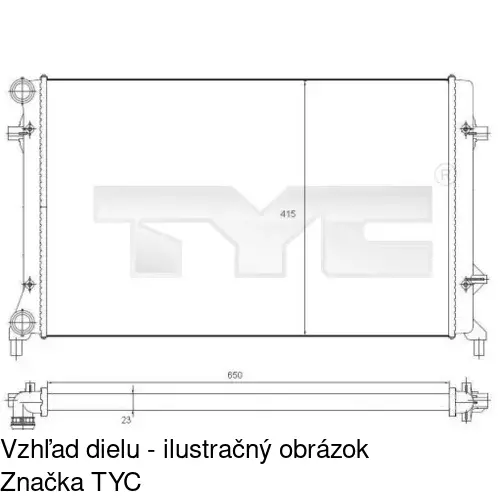 Chladiče vody POLCAR 133108-1 - obr. 1