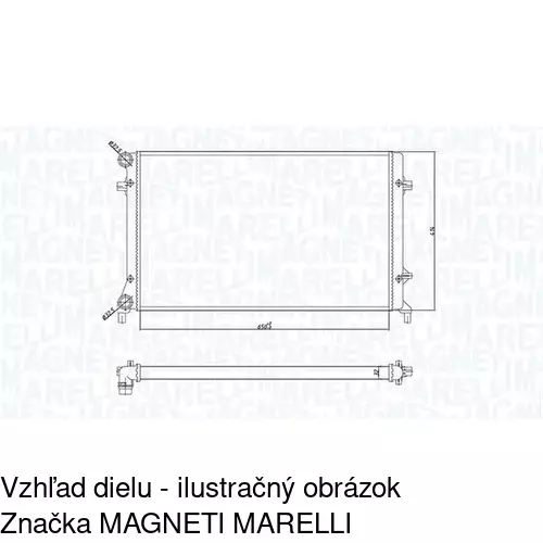 Chladiče vody POLCAR 133108-3 - obr. 3