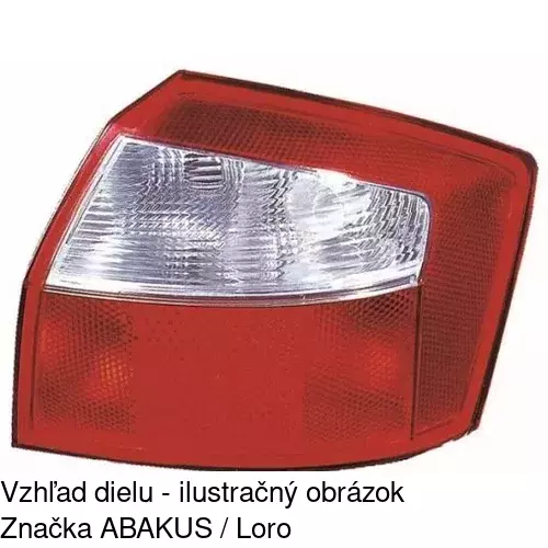 Zadné svetlo POLCAR 1334880E - obr. 4