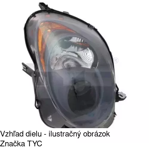 Hlavný reflektor POLCAR 1425092E