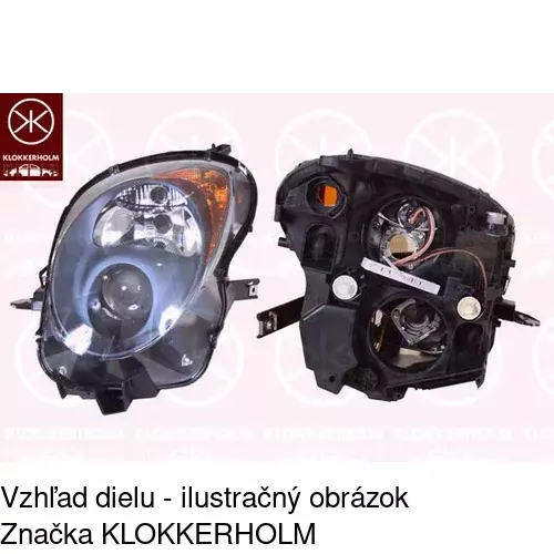 Hlavný reflektor POLCAR 1425092E - obr. 1