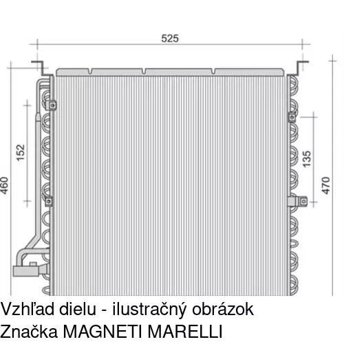 Chladiče klimatizácie POLCAR 2007K8C5