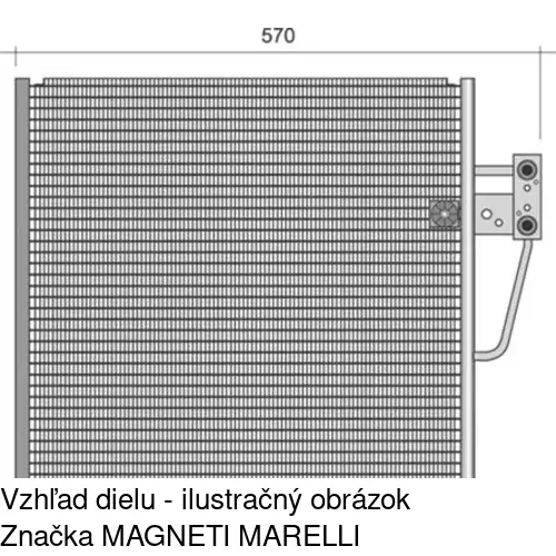 Chladiče klimatizácie POLCAR 2016K8C2