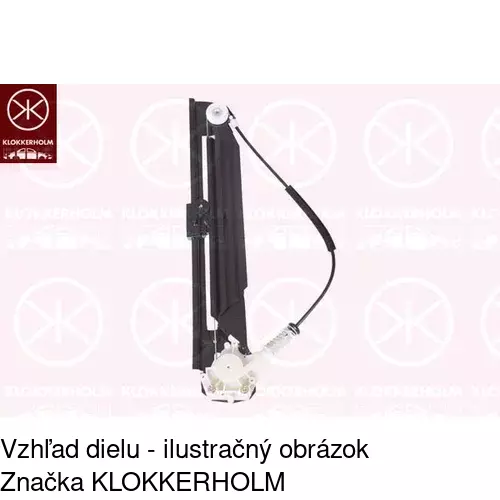 Elektrický mechanizmus okna dverí POLCAR 2016PSE6