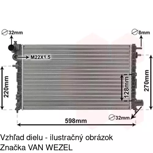 Chladiče vody POLCAR 230608B3 - obr. 5