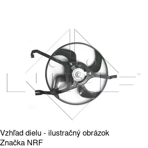 Ventilátory chladičov POLCAR 231523W1 - obr. 1