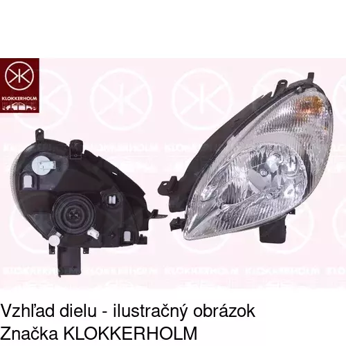 Hlavný reflektor POLCAR 2327090E - obr. 1