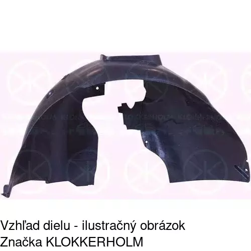 Podblatník (plast) POLCAR 2329FP1Q