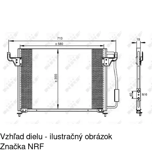 Chladiče klimatizácie POLCAR 2330K8C2